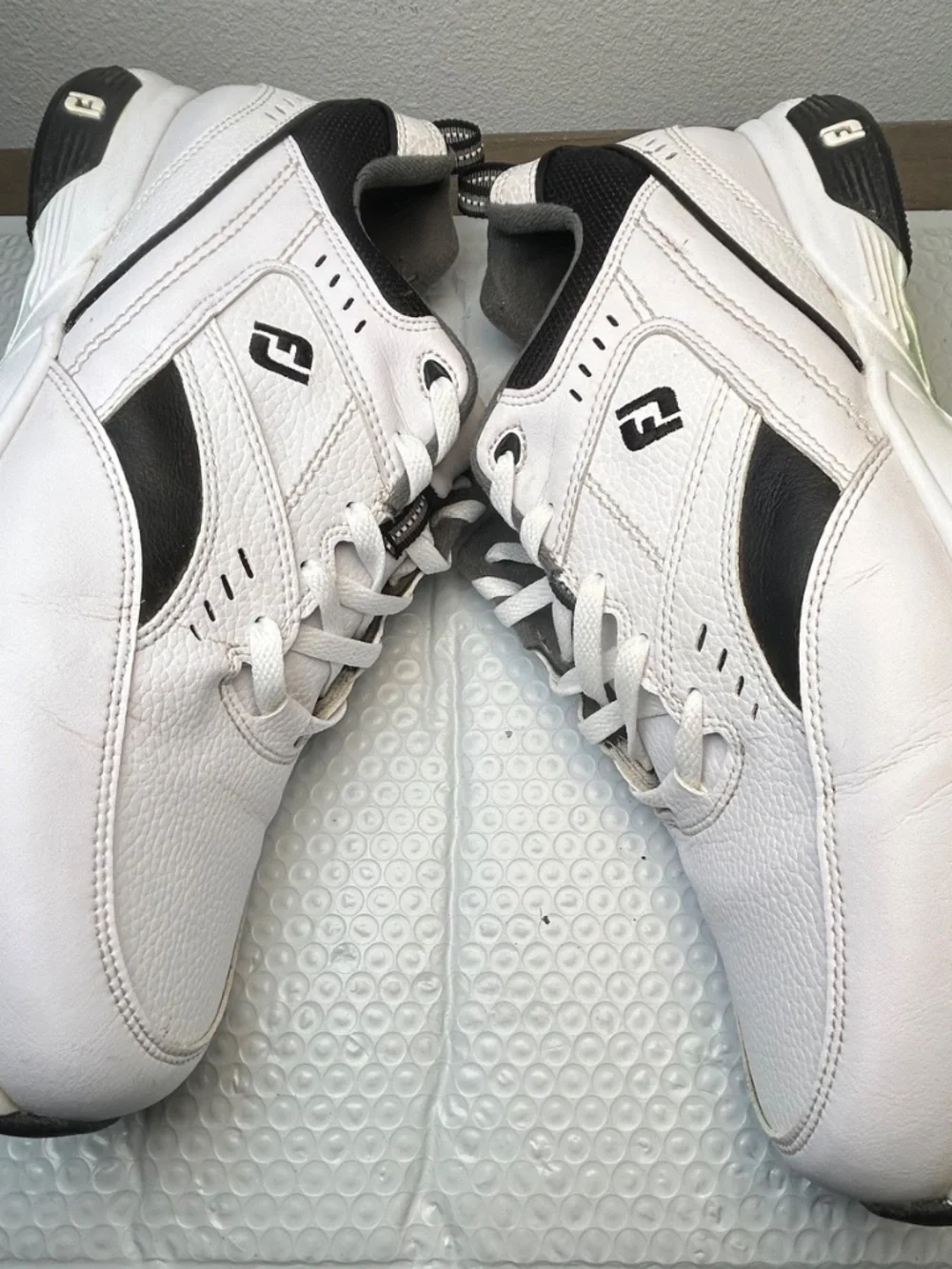 FootJoy Men's Specialty Golf Shoes Size 13 White No Insoles